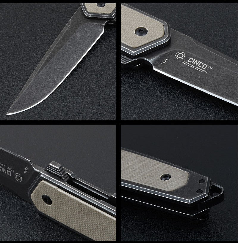 High Hardness Self-defense Camping Multi-purpose Outdoor Folding Knife
