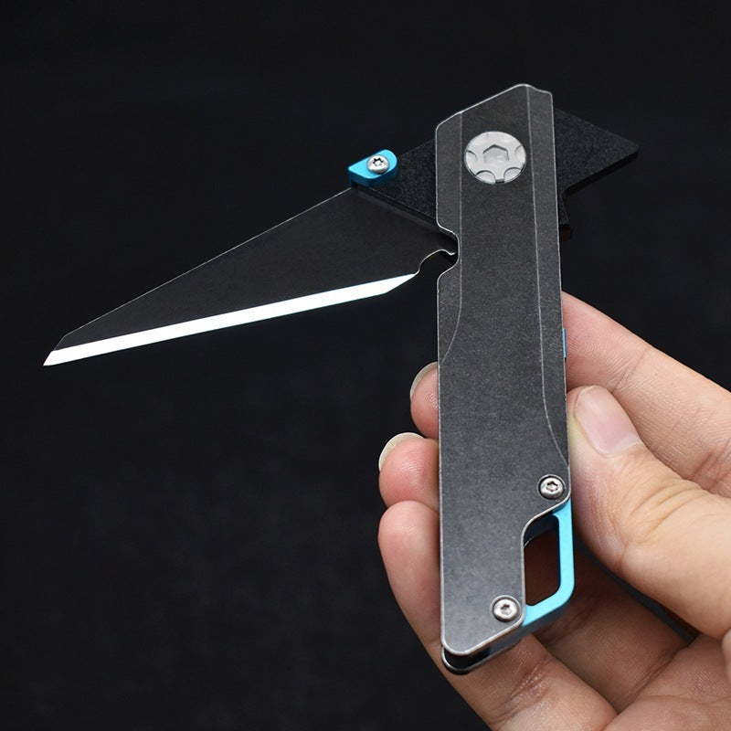 M390 Steel Bearing Art Knife Outdoor Survival And Self-defense