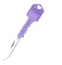 Gang Head Worker Aluminum Key Knife Folding Knife Mini Foldable Portable Knife Outdoor Multi-functional Fruit Knife Stainless Steel Knife