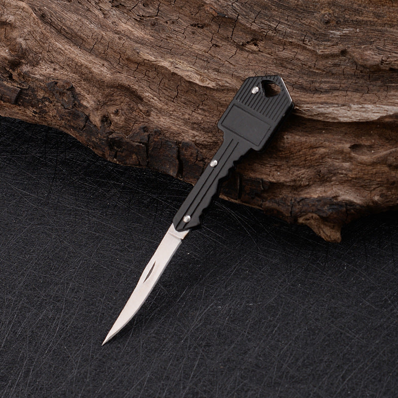 Gang Head Worker Aluminum Key Knife Folding Knife Mini Foldable Portable Knife Outdoor Multi-functional Fruit Knife Stainless Steel Knife