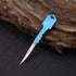 Gang Head Worker Aluminum Key Knife Folding Knife Mini Foldable Portable Knife Outdoor Multi-functional Fruit Knife Stainless Steel Knife