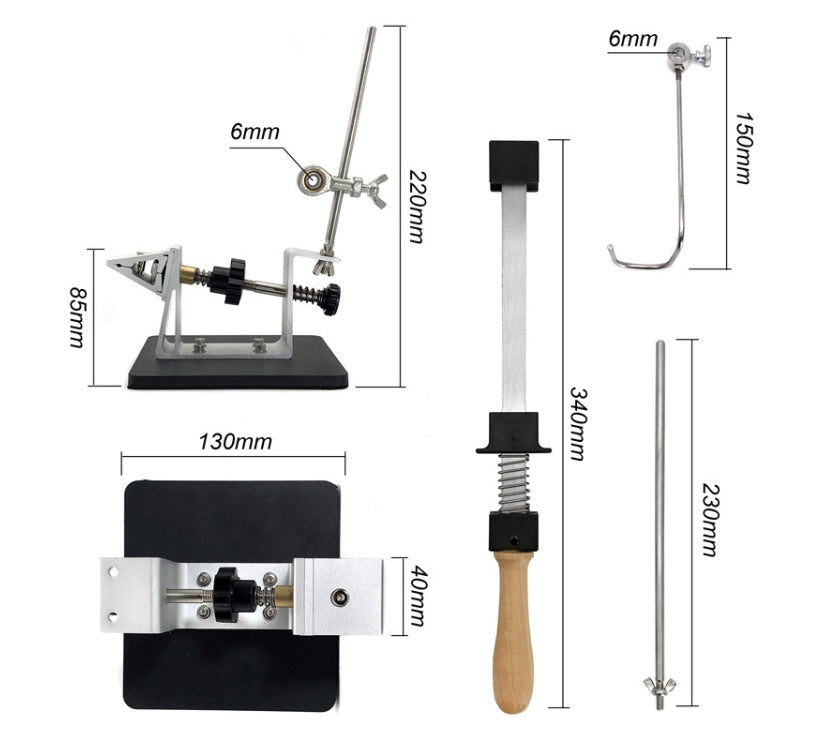 Household Outdoor Fast Fixed Angle With Black Hook Diamond Knife Sharpening Artifact