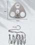 Convenient Triangle Hanging Pot Support For Outdoor Camping